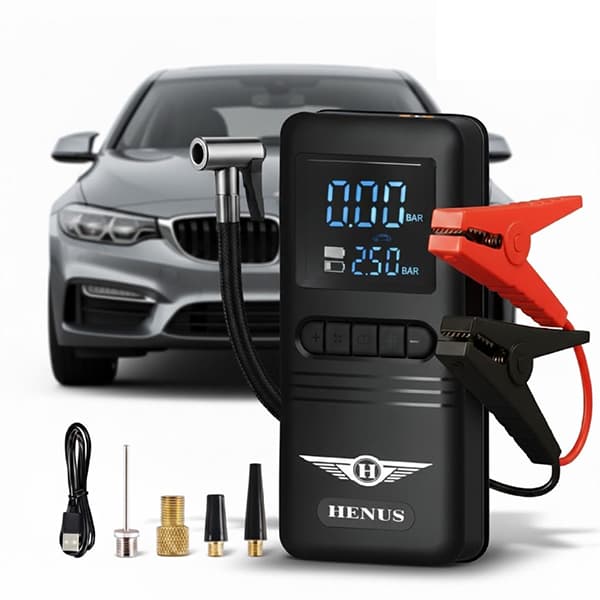 주식회사 헤몬 HENUS 듀얼 부스터, 12000mAh, 1개