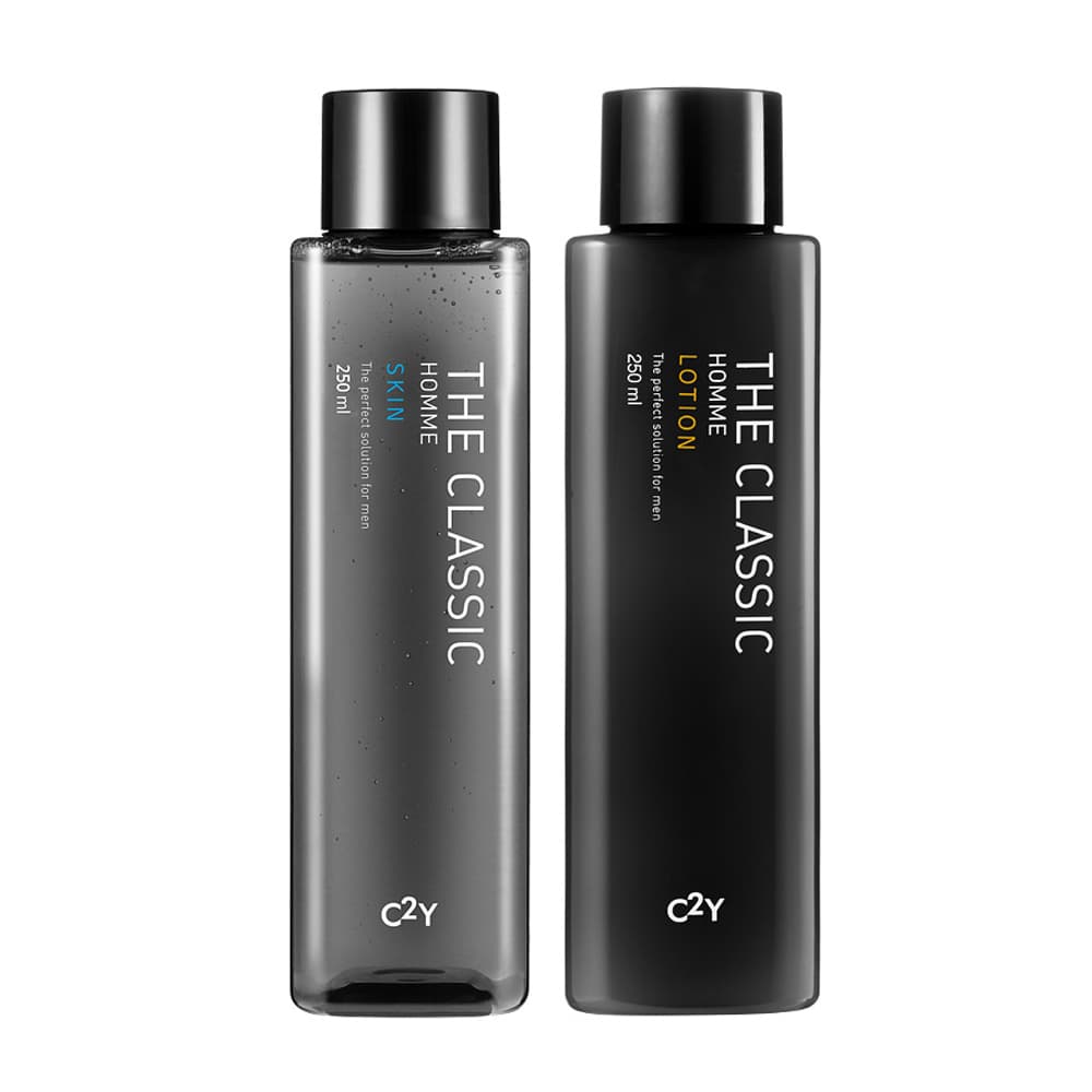 (주)강은인터내셔널 C2Y 더 클래식 옴므 로션, 250ml, 1개 + 스킨, 250ml, 1개