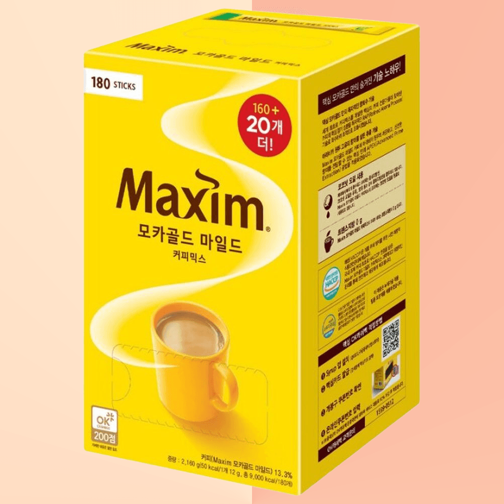 주식회사공단유통 맥심 모카골드 마일드 커피믹스, 12g, 180개입, 1개