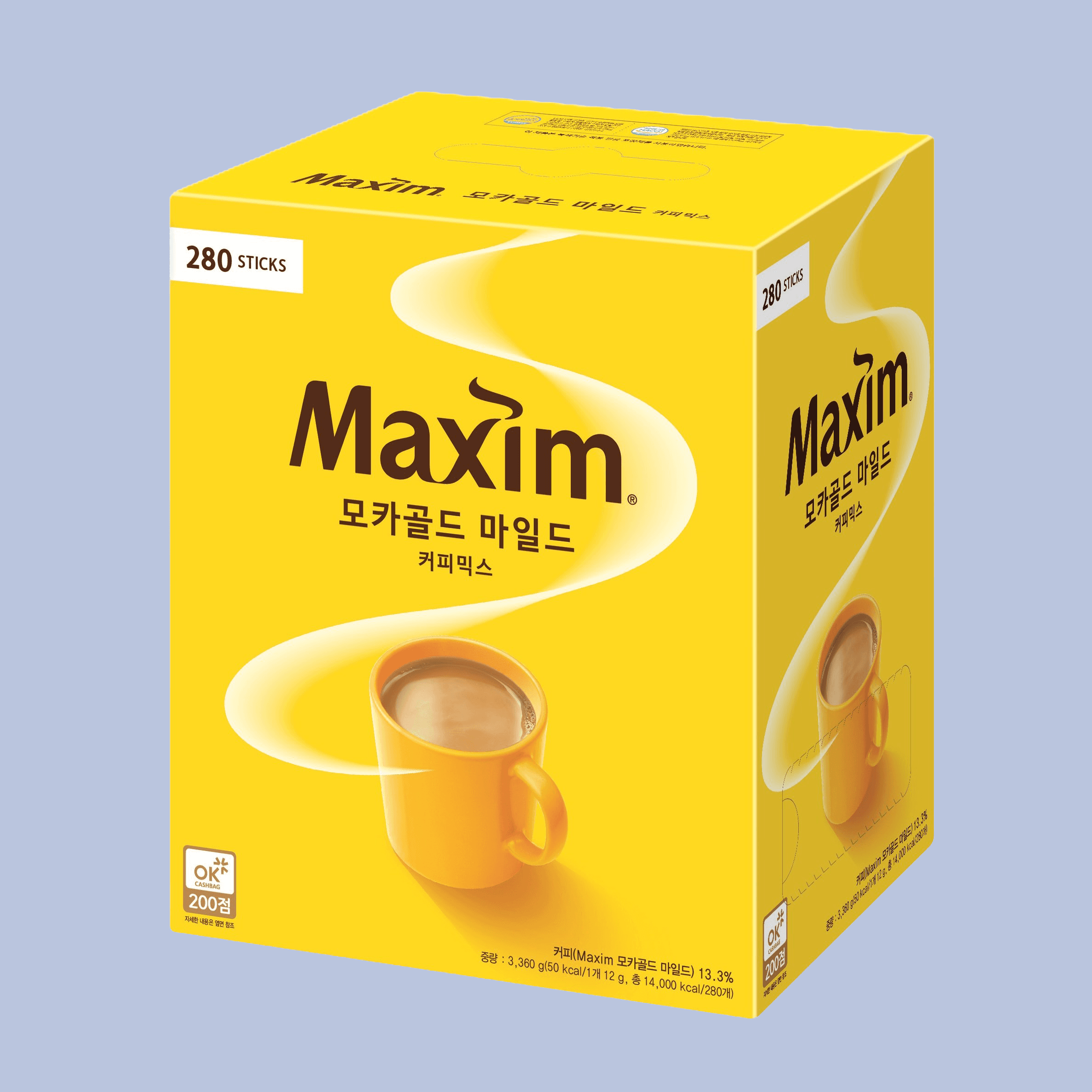 주식회사공단유통 맥심 모카골드 마일드 커피믹스, 12g, 280개입, 1개