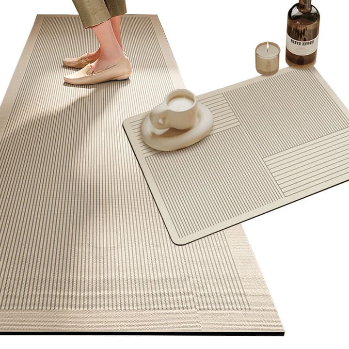 주식회사한담컴퍼니 모던라인 규조토 드라잉 매트, 써클라인, 40x60, 1개