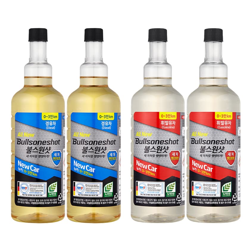 주식회사 제원씨엔에스 불스원샷 뉴카, 휘발유, 500ml, 2개입