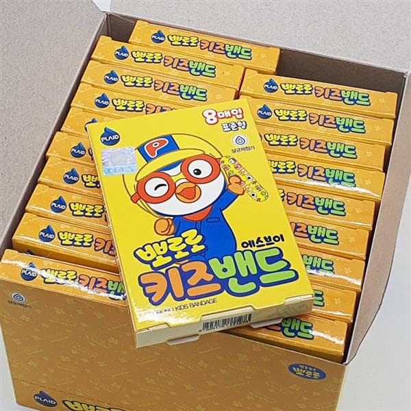 주식회사 세븐메디컬 뽀로로 키즈밴드 표준형, 8매, 20갑