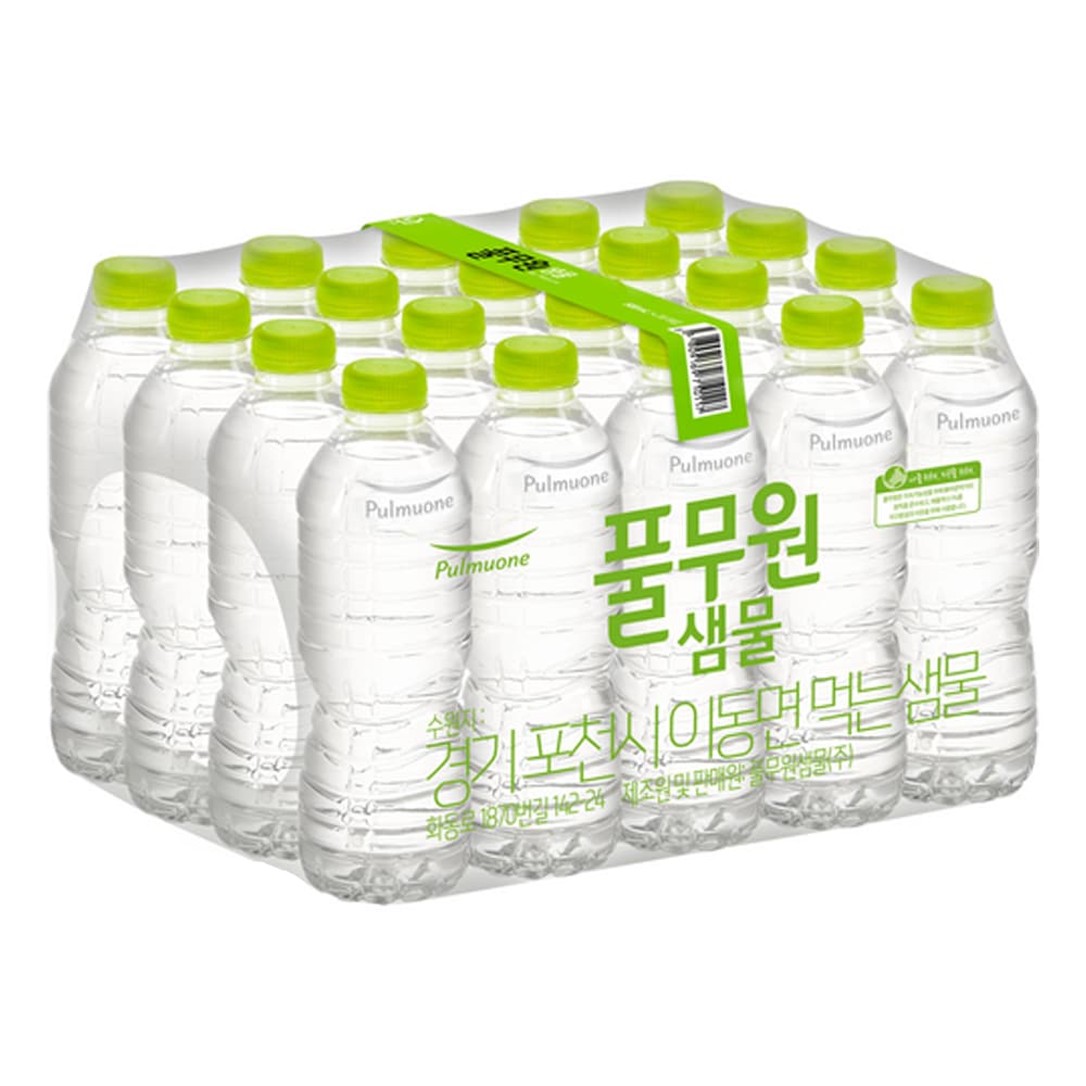 (주)쇼우몰 풀무원 생수, 500ml, 20개