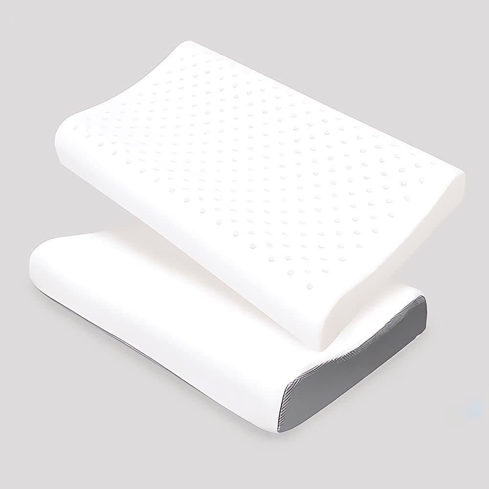 주식회사 아들러 세븐맘 천연라텍스 베개, 화이트, 소형 44x27x6cm, 라텍스 100%, 1개