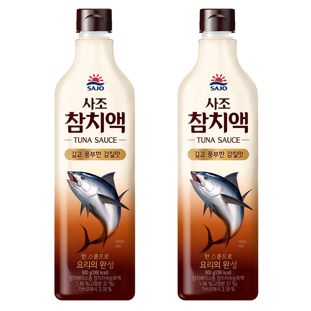 사조대림 사조 참치액, 900g, 2개