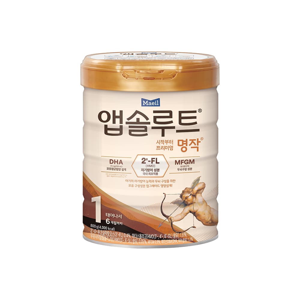 (주)매일유업 앱솔루트 시작부터 프리미엄 명작 1, 800g, 1개