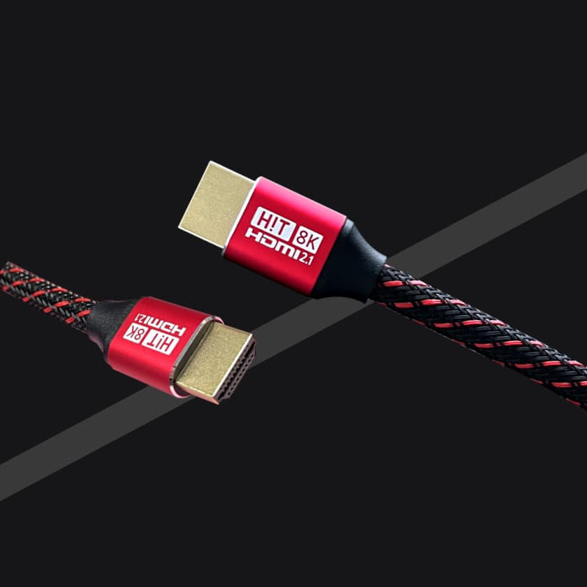 주식회사 아이씨티 HIT Ultra HDMI 2.1 UHD 8K 케이블 HIT-H020, 2M, 1개