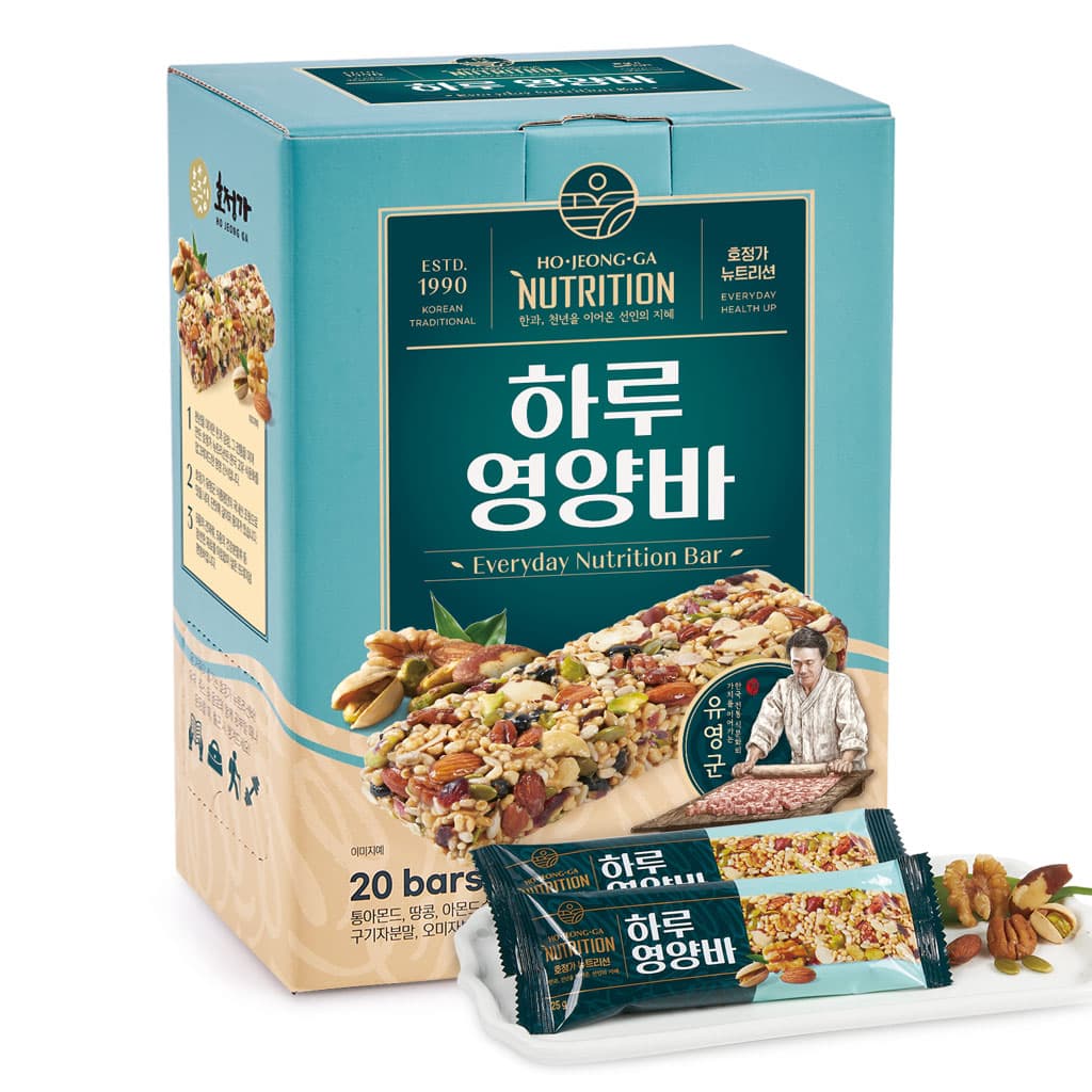 농업회사법인 호정식품(주) 호정가 뉴트리션 하루영양바, 25g, 20개입, 1박스