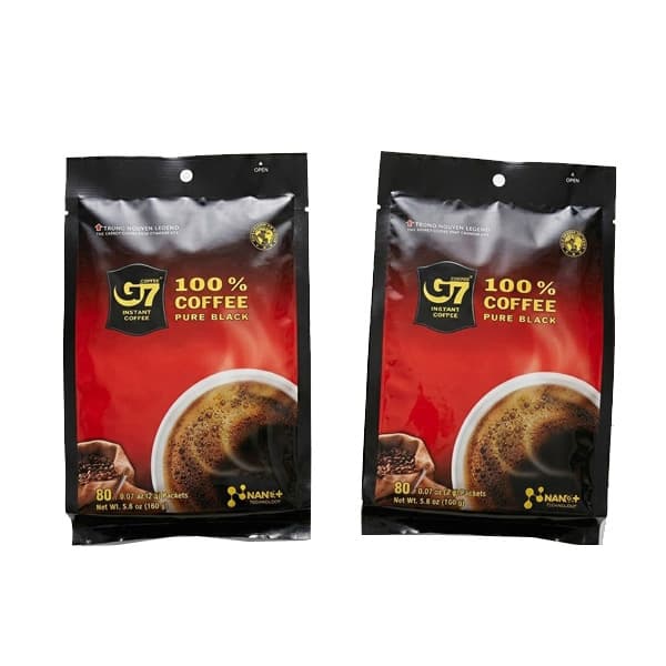 G7 베트남 퓨어블랙 커피, 2g, 80개입, 2개 가격 비교 (주)디플러스케이 G7 베트남 퓨어블랙 커피, 2g, 80개입, 2개