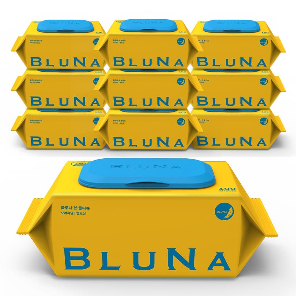 블루나 본 물티슈 오리지널, 100매, 10팩 가격 비교 주식회사 제이웨이브 블루나 본 물티슈 오리지널, 100매, 10팩