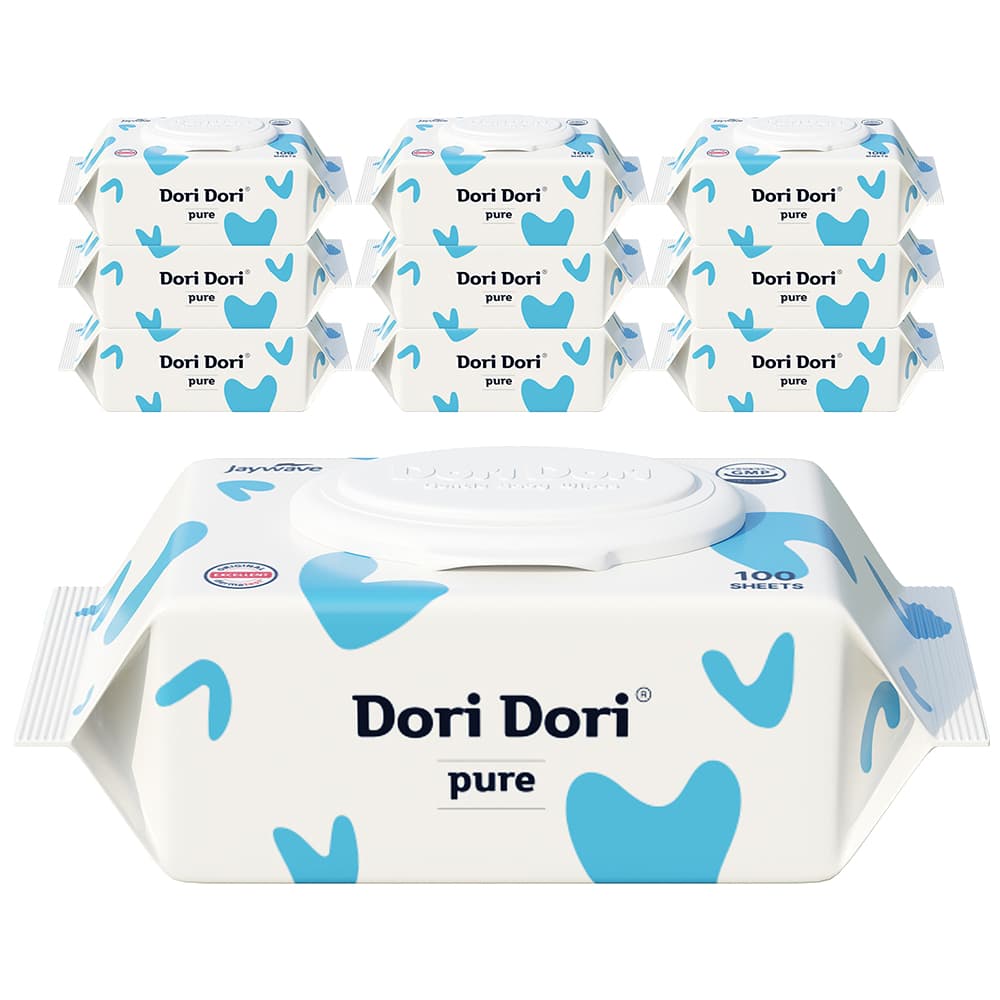 도리도리 물티슈 퓨어, 캡형, 100매, 10팩 가격 비교 주식회사 제이웨이브 도리도리 물티슈 퓨어, 캡형, 100매, 10팩