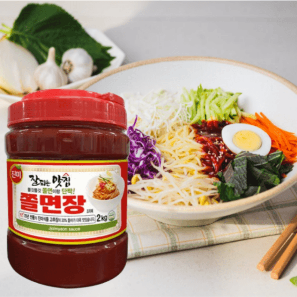쫄면장 2kg 진미 프리미엄 만능 비빔장, 진미 쫄면장 2kg X 1통 가격 비교 주식회사 담담맘 쫄면장 2kg 진미 프리미엄 만능 비빔장, 진미 쫄면장 2kg X 1통