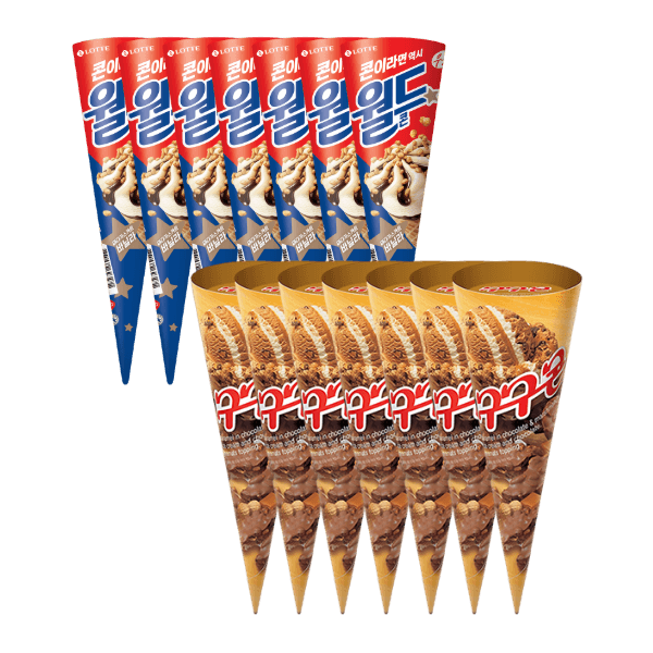 롯데 콘 아이스크림, 2240ml, 14개 가격 비교 롯데웰푸드(주) 롯데 콘 아이스크림, 2240ml, 14개