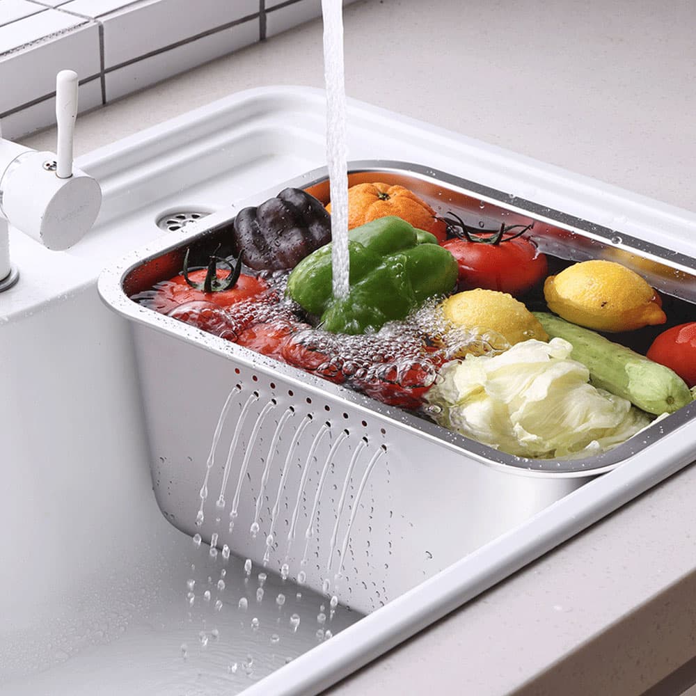 키친플라워 쿠킨 크린 사각 설거지통, 스텐, 10L, 1개 가격 비교 (주)남양키친플라워 키친플라워 쿠킨 크린 사각 설거지통, 스텐, 10L, 1개